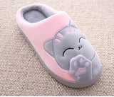 Cute Cozy Cat Paw Slippers