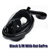 180° Anti Fog GoPro Compatible Snorkel Mask